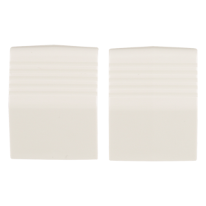 Unión recta de base, para uso con canaleta T70, Material PVC Rígido, Color Blanco Mate