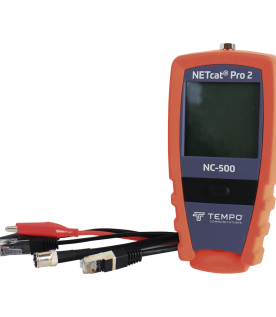Probador Profesional para Cable UTP, STP y Cable Coaxial (NETcatÆ Pro2) con Pantalla Táctil Retroiluminada