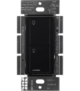 Interruptor inteligente de pared on/off, requiere cable neutro, control remoto vía app y Pico, Caseta Wireless