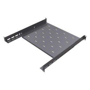 Charola para Gabinetes y Racks de Pared de 4 puntos de Fijación, Profundidad Ajustable de 347 a 489 mm