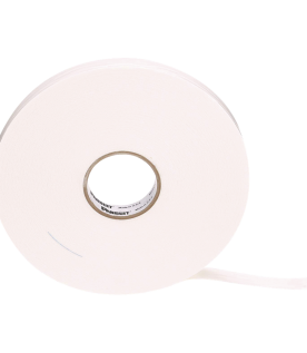 Cinta Doble Cara, con Adhesivo Acrílico, 19.1mm de Ancho, Rollo de 6.4m, Color Blanco