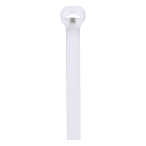 Cincho de Nylon 6.6 Dome-Top® Con Lengüeta de Bloqueo de Acero Inoxidable, 305 mm largo x 4.7mm ancho, Color Natural, Paquete de 100pz