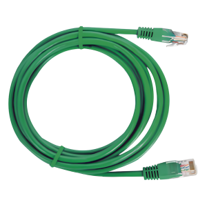 Cable de Parcheo UTP Cat6 - 2 Metros (6.56 Pies) - Verde