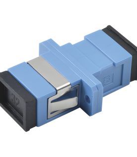 Módulo Acoplador de Fibra Óptica Simplex SC/UPC a SC/UPC Compatible con Fibra Monomodo