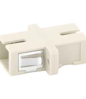 Módulo Acoplador de Fibra Óptica Simplex SC/PC a SC/PC Compatible con Fibra Multimodo