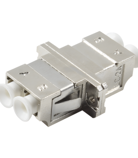 Módulo Acoplador de Fibra Óptica Duplex LC/PC a LC/PC Compatible con Fibra Multimodo