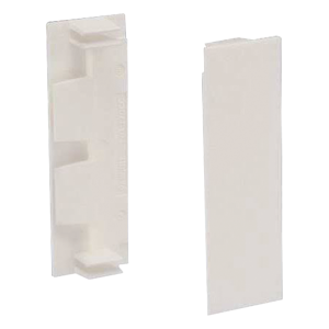Unión recta de tapa, para uso con canaleta T70, Material PVC Rígido, Color Blanco Mate