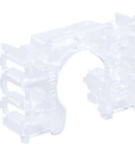 Capa Plástica Repuesto, para Jacks de Patch Panels de Impacto 110 de Panduit, Paquete de 24 Piezas