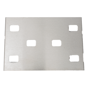 Cople para Uniones de Escalera de Aluminio / Plano / Peralte 3 1/4" / Incluye Tornilería