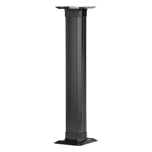 Accesorio de Conexión a Mesa, Para Uso con Canaleta de Piso AFR4BCBL6, Material PVC Rígido, Color Negro