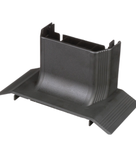 Accesorio de Conexión a Canaleta T70, Para Canaleta de Piso AFR4BCBL6, Material PVC Rígido, Color Negro