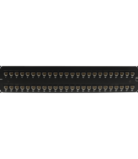 Patch Panel Ultramax. UTP, Precargado con Jacks Cat6, 48 Puertos, Plano, 2U
