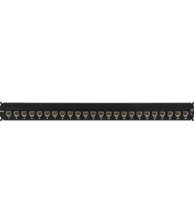 Patch Panel Ultramax. UTP, Precargado con Jacks Cat6A, 24 Puertos, Plano, 1U