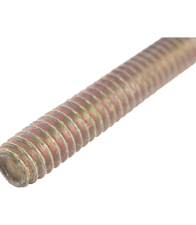 Varilla Roscada  Tropicalizada de 1/4" (6.3 mm) x 3000mm, Es Ideal Para Utilizarse al Exterior o Zonas Húmedas