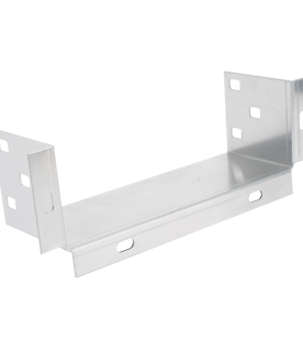 Conector de Escalera de Aluminio a Tablero (Caja) / Peralte 3 1/4" / Ancho 9" / Incluye Tornillería (CHCEC314X9AK)