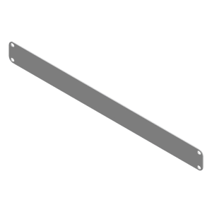 Tapa Ciega para Rack / 1 Unidad (1U) / 19 Pulgadas / Acero Calibre 14 / Pintura Electrostática Blanca / 483 x 44 mm (19 x 1.73 in)