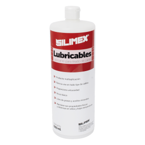 Lubricante Dieléctrico de Alta Eficiencia para Jalado de Cables Sin Daños / No es Tóxico y Compatible con Todo Tipo de Cable / Deslizamiento de Cables Seguro, Sin Fricción y Sin Riesgos / Presentación de 1 Litro