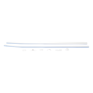 El Kit de Canaleta 90° Con División Ideal Para Organizar y Ocultar cables en esquinas o en instalaciones con ángulos de 90°., Con Cinta Adhesiva Para una Instalación Más Rápida, (5601-01250)