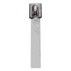 Cincho StrongHold  de Acero Inoxidable Tipo 304, 679 mm largo x 7.9 mm ancho, Color Metálico, Paquete de 50pz