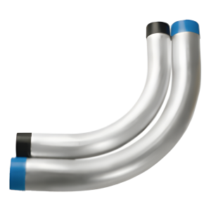 Codo Conduit Rígido de Aluminio de 2" (50.8 mm).