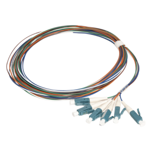 Kit de 6 Pigtails con Conector LC, Multimodo 50/125 OM3, 900um, de 1 Metro (3.28 Pies)
