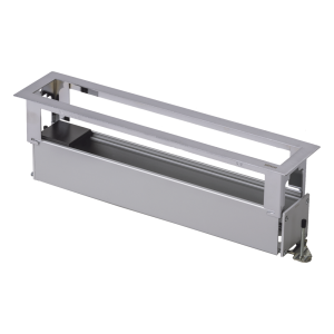 Caja Para Instalación en Escritorio para Voz, Datos o Contactos Eléctricos / Capacidad para 6 Módulos / Salida de Cables Posterior / Los Módulos se Adquieren Aparte / (KFC136/14CY)