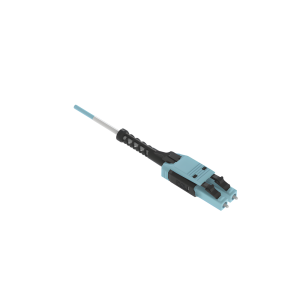 Jumper de Fibra Óptica Multimodo 50/125 OM4, LC-LC Uniboot Duplex, LSZH, Color Aqua, 3 Metros (9.84 Pies)