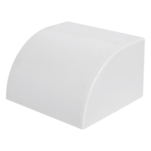 Tapa Final en Color Blanco de PVC Auto Extinguible, Para Canaleta TMK-4577 (5560-02001)