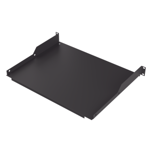 Charola para Soportar Equipos en Rack de 19 in, Profundidad de 34 cm, Color Negro, 1U