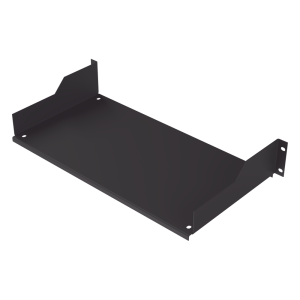 Charola para Rack de 19" de 2 postes, 23.5 cm de Profundidad, 2 Unidades de rack