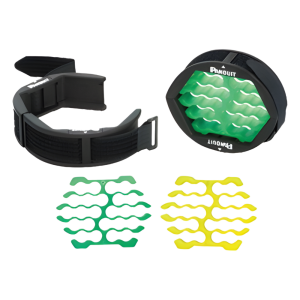 Herramienta Para Peinado y Organización de Cables, Incluye Organizador Verde Para Diámetros de Cables de 4.6 a 6.3 mm (0.18 a 0.25 Pulgadas) y Amarillo Para 5.9 a 7.9 mm (0.23 a 0.31 Pulgadas)