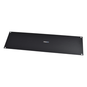 Tapa Ciega para Rack de 19in, de 3UR, Color Negro