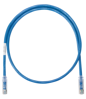 Cable de Parcheo UTP Categoría 6, con Plug Modular en Cada Extremo - 2 Metros (6.56 Pies) - Azul