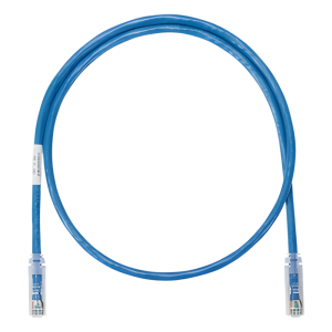 Cable de Parcheo UTP Categoría 6, con Plug Modular en Cada Extremo - 2 Metros (6.56 Pies) - Azul