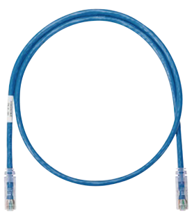 Cable de Parcheo UTP Categoría 6, con Plug Modular en Cada Extremo - 1 Metro (3.28 Pies) - Azul