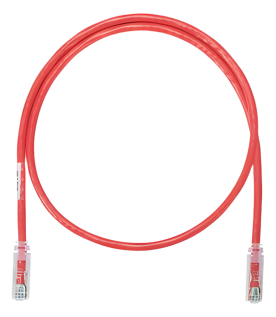 Cable de Parcheo UTP Categoría 6, con Plug Modular en Cada Extremo - 6 Metros (19.69 Pies) - Rojo