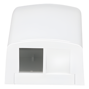 Caja de Montaje en Superficie, Para 2 Módulos Keystone, Color Blanco