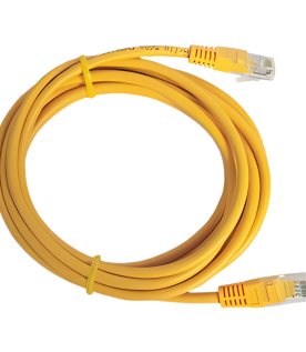 Cable de Parcheo UTP Cat6 - 7.0 Metros (22.97 Pies) - Amarillo