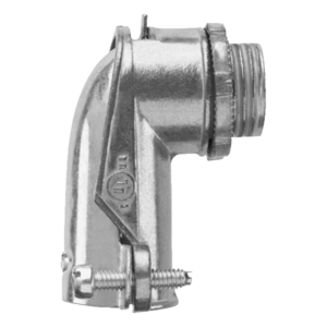 Conector curvo para tubo flexible 3/4"  (19 mm)