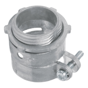 Conector recto para tubo flexible de 3/4" (19 mm)