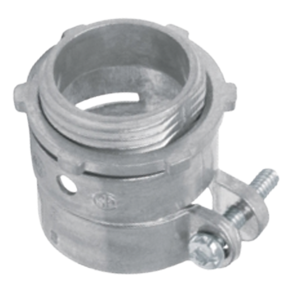 Conector recto para tubo flexible de 3/4" (19 mm)