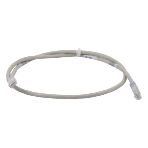 Cable de Parcheo TX6, UTP Cat6, 24 AWG, CM, Color Gris, 0.91 Metros (3 Pies)