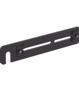 Soporte de Montaje a Techo, para Canaletas FiberRunner 4X4 o 6x4, Uso con Varilla Roscada de 1/2", Color Negro