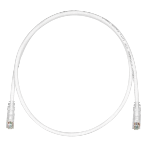 Cable de Parcheo TX6, UTP Cat6, 24 AWG, CM, Color Blanco Mate, 9.14 Metros (30 Pies)