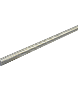 Varilla Roscada de 1/4" (6.4 mm) X 1 Metro.