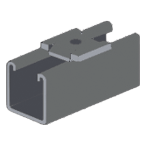Tope Unicanal Muesca para Tornillo de  3/8" ( 9.5 mm ).
