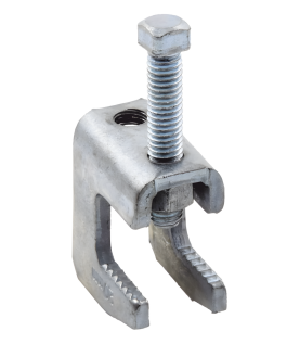 Mordaza  Acero Fija barras de  3/4", para varilla roscada de 3/8".