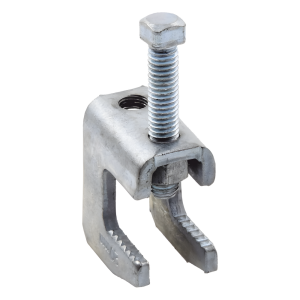 Mordaza  Acero Fija barras de  3/4", para varilla roscada de 3/8".