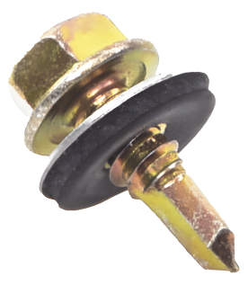 Tornillo Punta Broca Sello Montado 6.5 X 19 mm (1/4" X 3/4") Caj.  C/100pz