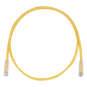 Cable de Parcheo TX6, UTP Cat6, 24 AWG, CM, Color Amarillo, 3.05 Metros (10 Pies)